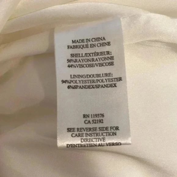 Helmut Lang Blaze Drawstring Waist Off White Skirt Size Small - Picture 7 of 11